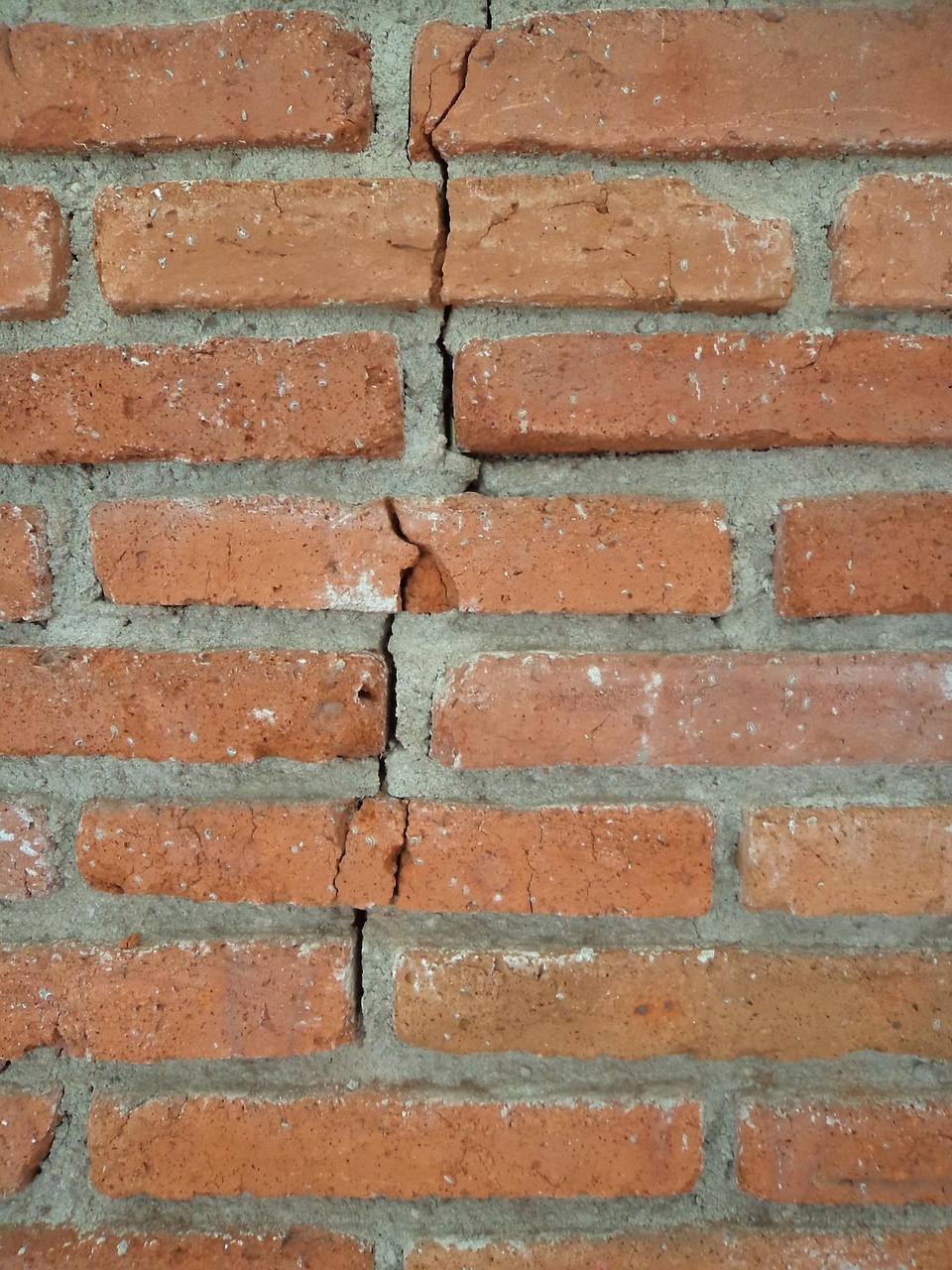 brick, crack, cut, construction, bricklayer, foundation, strong, beautiful wallpaper, hard, material, pattern, concrete, structure, background, wall, brown construction, iphone wallpaper